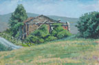 31. Ruin for Sale, Tuscany, 2005<br>
Oil on canvas, 15.5" x 23.5" (40 x 60 cm)