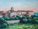 35. Antignano Afternoon, Tuscany, 1999<br>
Oil on canvas, 15.5" x 19.5" (40 x 50 cm)