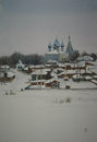823. Russia, Jaroslav, 2000<br>
Watercolor - 21.5 x 15 (54 x 38 cm)