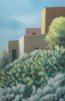84. Prickly Pears, Stromboli, 2004<br>
Oil on canvas, 23.5" x 15.5" (60 x 40 cm)