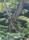 1105. Peace and Silence, 2010<br>Oil on Canvas, 27" x 19" (70 x 50 cm)
